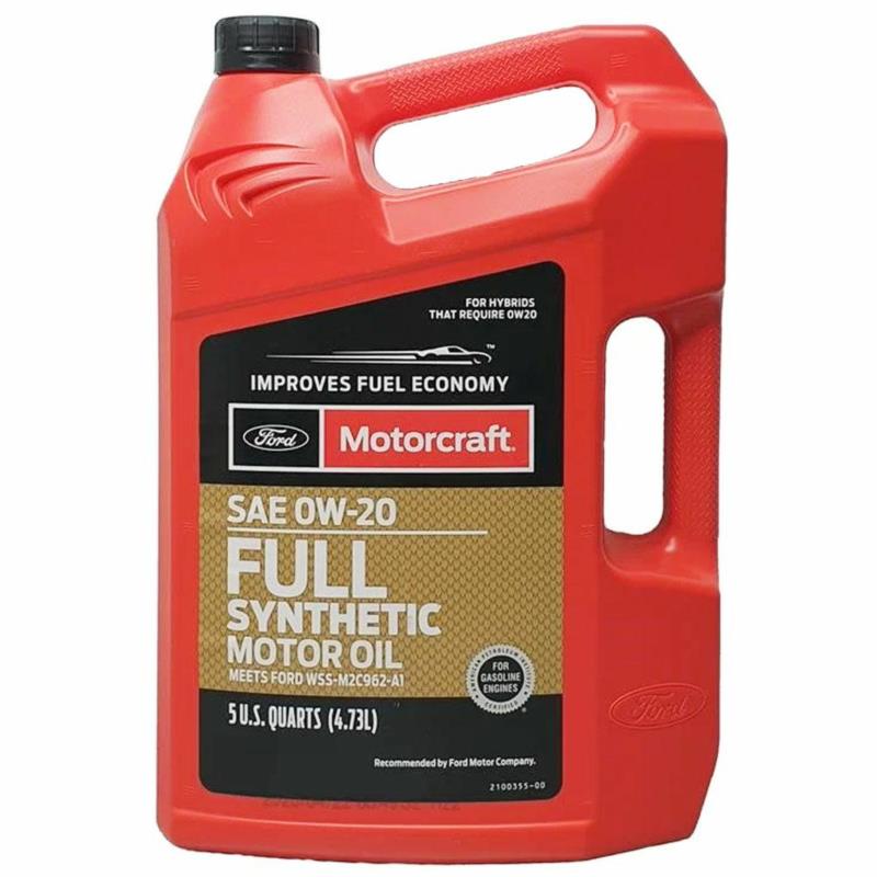 MOTORCRAFT 0W-20 Full Synthetic 4.73L (5QT) – Olej OEM Ford WSS-M2C962-A1