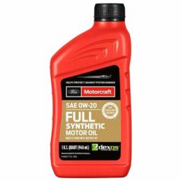 MOTORCRAFT 0W-20 Full Synthetic 1QT (0.946L) – Olej OEM Ford WSS-M2C962-A1