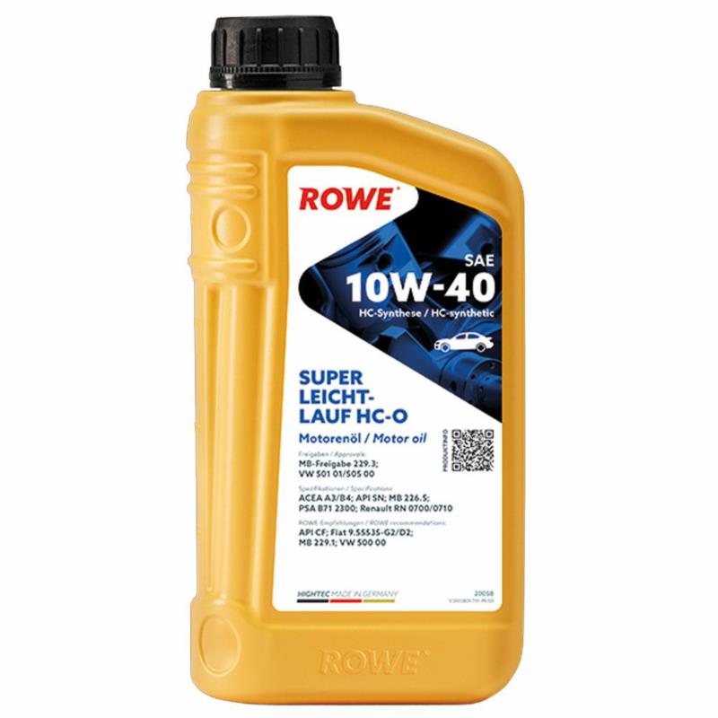 ROWE HIGHTEC Super Leichtlauf HC-O 10W-40 1L – Olej Silnikowy MB 229.3 | Sklep online Galonoleje.pl