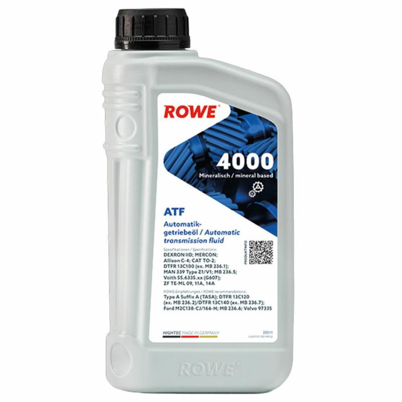 ROWE HIGHTEC ATF 4000 1L – Mineralny Olej Dexron IID Mercon (Czerwony) | Sklep online Galonoleje.pl