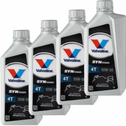 VALVOLINE Synpower 4T 10w50 4L - syntetyczny olej motocyklowy | Sklep online Galonoleje.pl