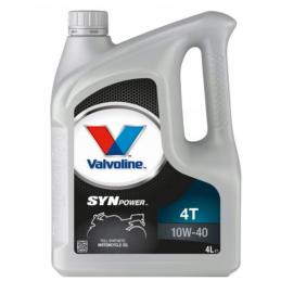 VALVOLINE Synpower 4T 10w40 4L - syntetyczny olej motocyklowy | Sklep online Galonoleje.pl