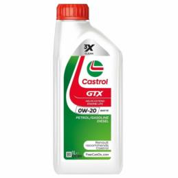 CASTROL GTX 0W-20 RN17FE 1L – Olej Silnikowy Renault ACEA C5 | Sklep online Galonoleje.pl