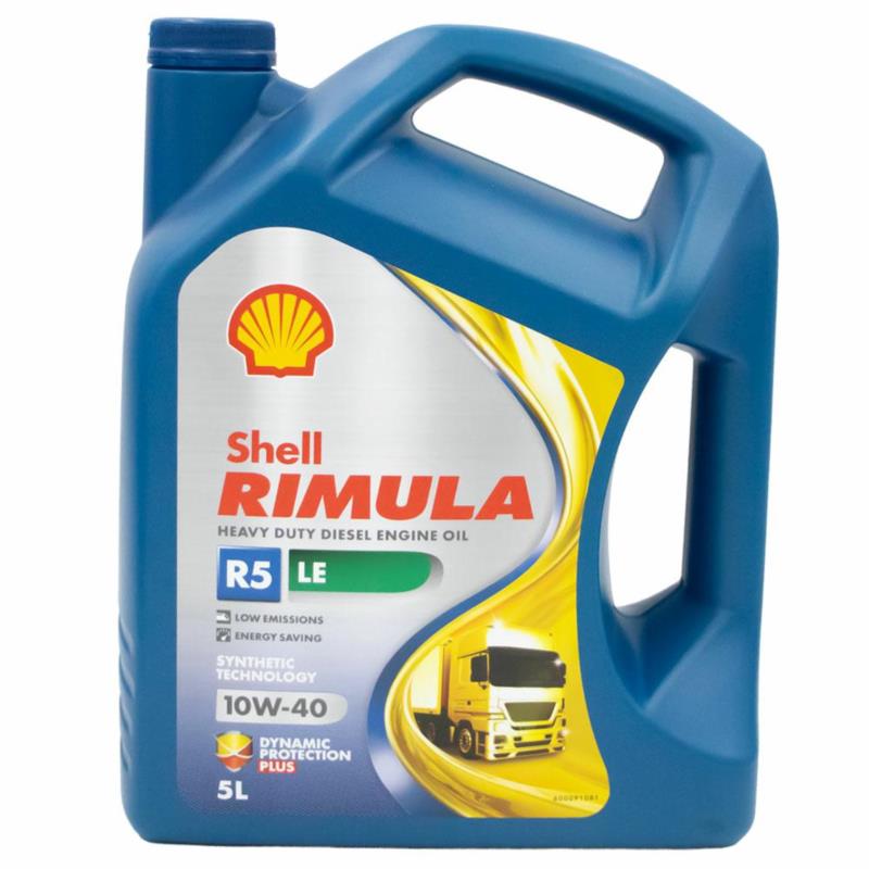 SHELL Rimula R5 LE 10W-40 5L – Olej Półsyntetyczny Low-SAPS do Diesla | Sklep online Galonoleje.pl
