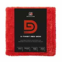 MOJE AUTO X-TWIST RED 40x40 cm – Mikrofibra do Wosków i Wnętrz 1200 GSM | Sklep online Galonoleje.pl