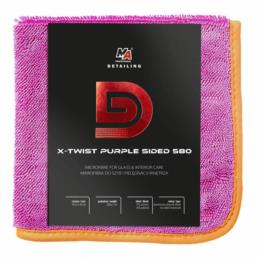 MOJE AUTO X-TWIST PURPLE SIDED 40x40 cm – Dwustronna Mikrofibra 580 GSM | Sklep online Galonoleje.pl