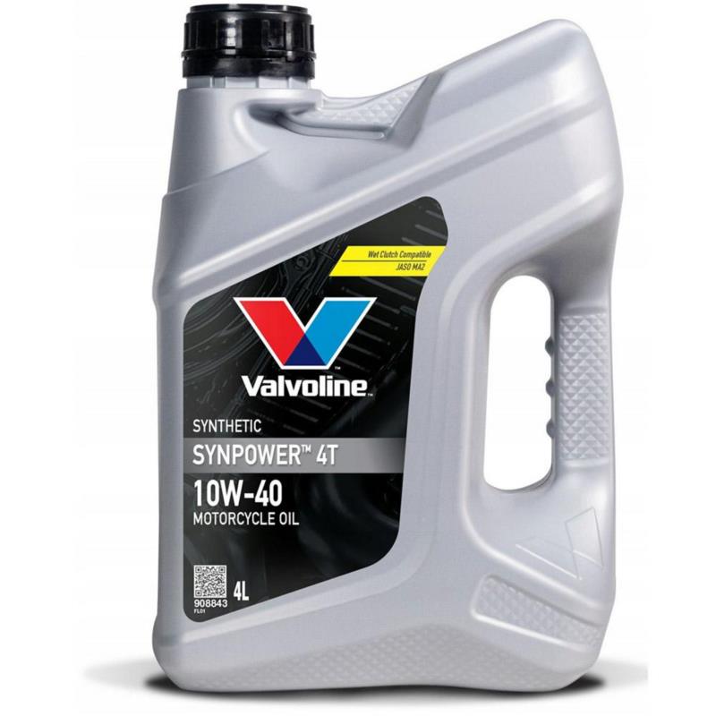 VALVOLINE Synpower 4T 10w40 4L - syntetyczny olej motocyklowy | Sklep online Galonoleje.pl