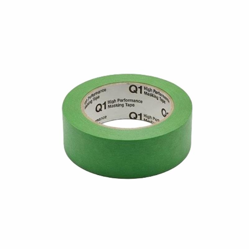 Q1 TAPES High Performance Masking Tape - zielona taśma maskująca 36mm x 50m | Sklep online Galonoleje.pl