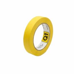 Q1 TAPES Premium Masking Tape - żółta taśma maskująca 18mm x 50m | Sklep online Galonoleje.pl