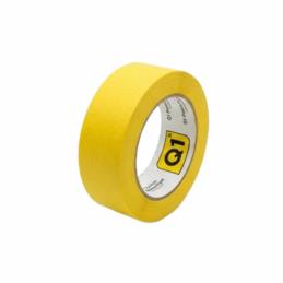 Q1 TAPES Premium Masking Tape - żółta taśma maskująca 36mm x 50m | Sklep online Galonoleje.pl