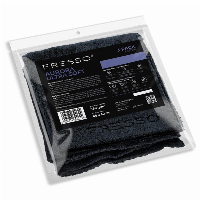 FRESSO Aurora Ultra Soft - miękka bezszwowa mikrofibra 350 g/m2 zestaw 3szt. | Sklep online Galonoleje.pl