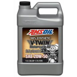AMSOIL Synthetic Motorcycle 20w50 3,784L MCV - syntetyczny olej motocyklowy | Sklep online Galonoleje.pl