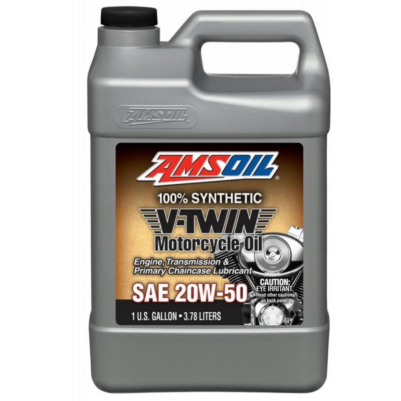 AMSOIL Synthetic Motorcycle 20w50 3,784L MCV - syntetyczny olej motocyklowy | Sklep online Galonoleje.pl