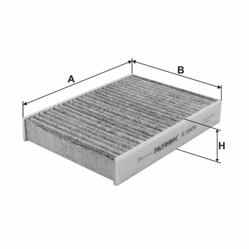 FILTRON K1347A - węglowy filtr kabinowy Citroen C1 II, Peugeot 108, Toyota Aygo II | Sklep online Galonoleje.pl