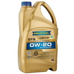 RAVENOL EFS 0W20 Eco Fullsynth USVO 4L - syntetyczny olej silnikowy | Sklep online Galonoleje.pl