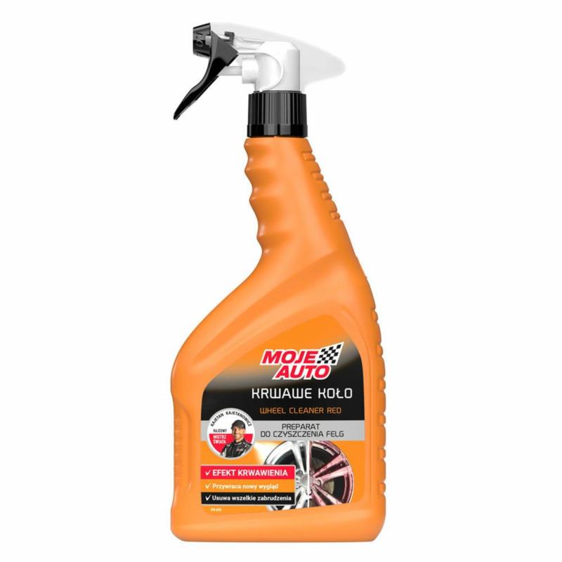 MOJE AUTO Felgi Krwawe Koło 750ml - płyn do mycia felg | Sklep online Galonoleje.pl