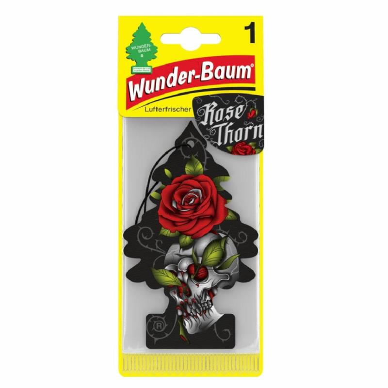 WUNDER-BAUM Rose Thorn - zapach samochodowy zawieszka choinka | Sklep online Galonoleje.pl