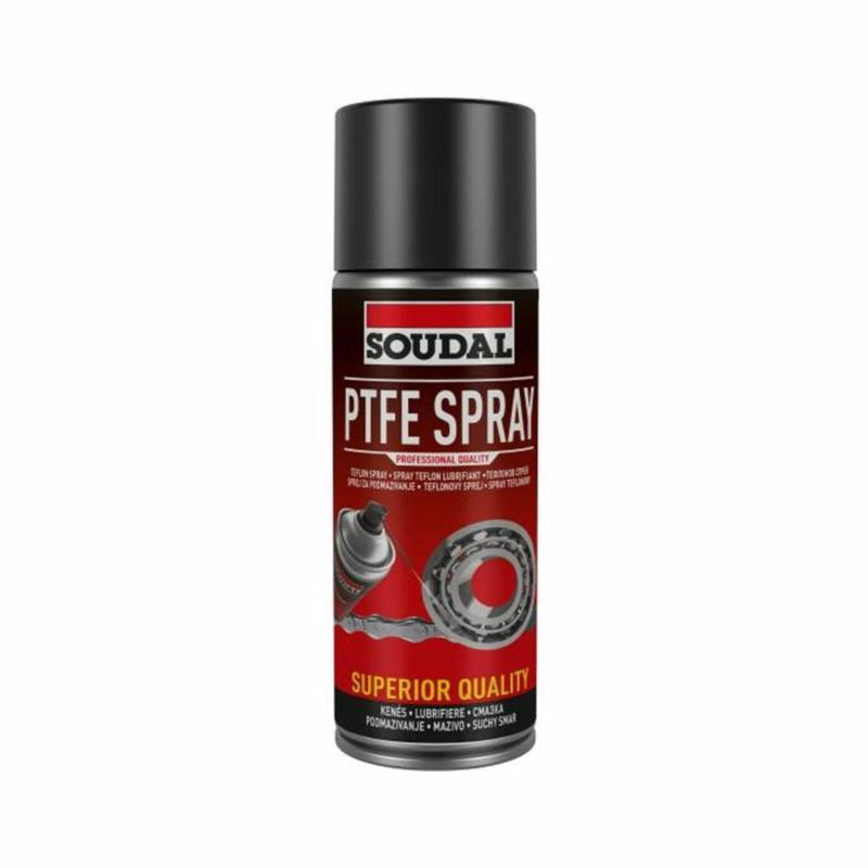 SOUDAL PTFE Spray 400ml - teflonowy preparat smarujący | Sklep online Galonoleje.pl