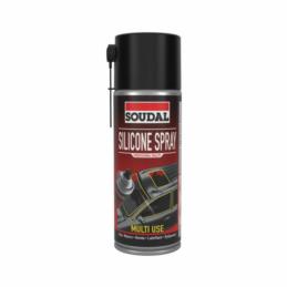 SOUDAL Silicone Spray 400ml - bezbarwny smar silikonowy aerozol