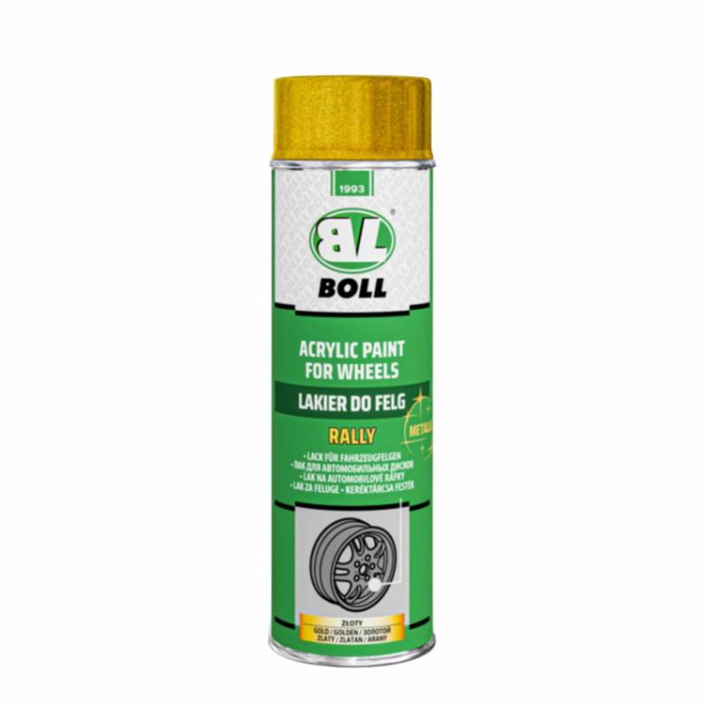 BOLL Rally Lakier do felg 500ml - złoty metallic spray | Sklep online Galonoleje.pl