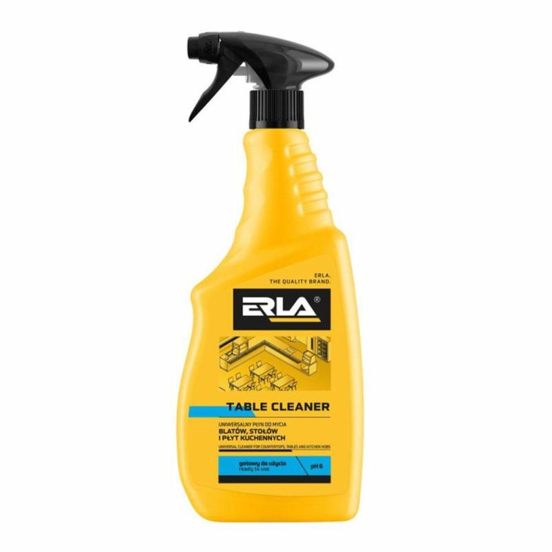 ERLA TABLE CLEANER 750 ml - profesjonalny płyn do mycia stołów i blatów | Sklep online Galonoleje.pl