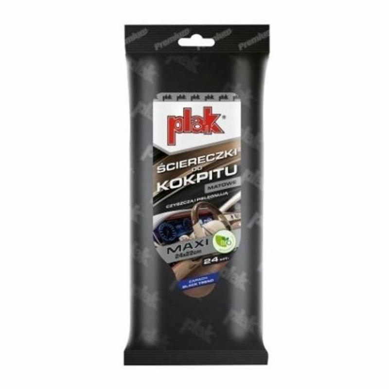 PLAK Ściereczki do kokpitu MAXI  - Black Trend (matowe) | Sklep online Galonoleje.pl
