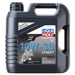 LIQUI MOLY Motorbike 4T Street 10w30 4L 1688 - półsyntetyczny olej motocyklowy | Sklep online Galonoleje.pl