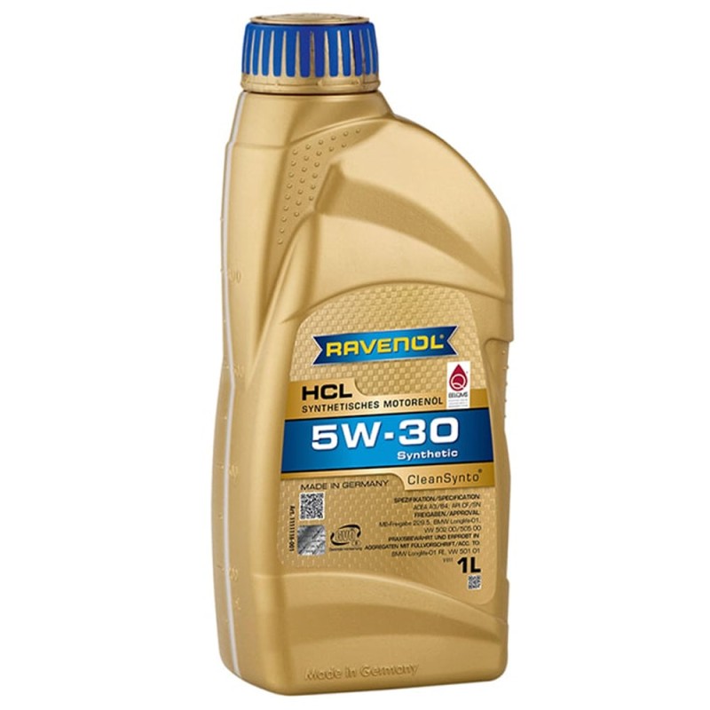 RAVENOL HCL 5W30 CleanSynto 1L - syntetyczny olej silnikowy | Sklep online Galonoleje.pl