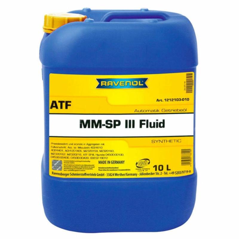 RAVENOL ATF MM SP-III 10L - olej do automatycznych skrzyń biegów | Sklep online Galonoleje.pl