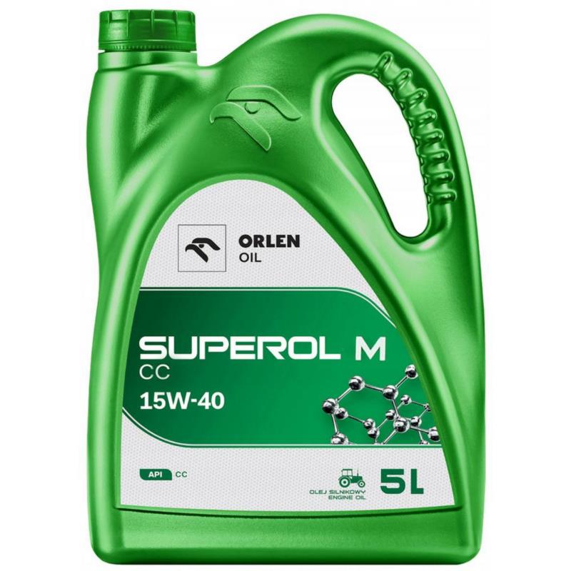 ORLEN Superol CC M 15W40 5L - olej silnikowy do ciągników | Sklep online Galonoleje.pl