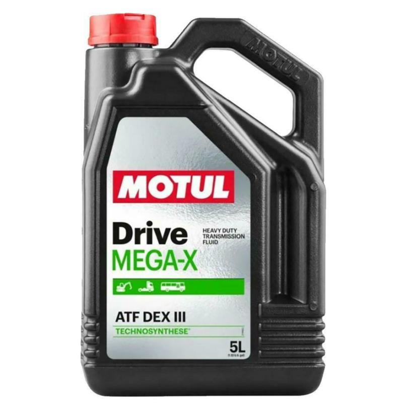 MOTUL Drive Mega-X ATF Dex III 5L - olej przekładniowy do skrzyń automatycznych | Sklep online Galonoleje.pl