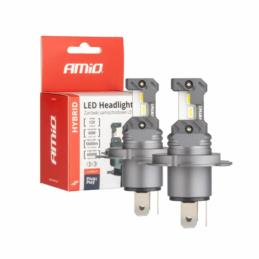 AMIO Żarówki samochodowe LED Hybrid H4 H19 6000K 60W Canbus (AMIO-04114) | Sklep online Galonoleje.pl