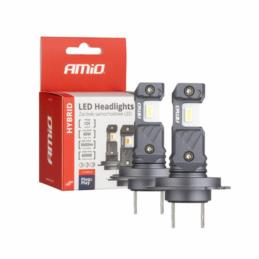 AMIO Żarówki samochodowe LED Hybrid H7 H18 6000K 60W Canbus (AMIO-04115) | Sklep online Galonoleje.pl