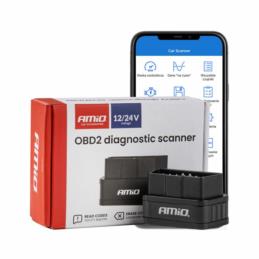 AMiO Skaner tester diagnostyczny OBD2 Bluetooth PIC25K80 z wyłącznikiem AMIO-04731 | Sklep online Galonoleje.pl