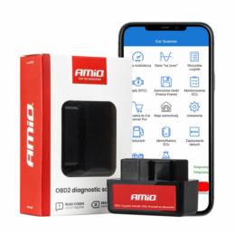 AMiO Skaner tester diagnostyczny OBD2 Bluetooth mini - interfejs AMIO-04732 | Sklep online Galonoleje.pl