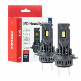 AMIO Żarówki samochodowe LED F25 SILVER FULL CANBUS H7/H18 62W 12/24V | Sklep online Galonoleje.pl