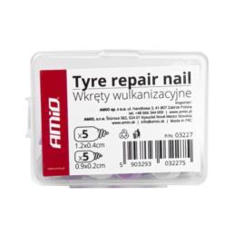 AMIO Wkręty wulkanizacyjne zestaw naprawczy do opon 10 szt. | Sklep online Galonoleje.pl