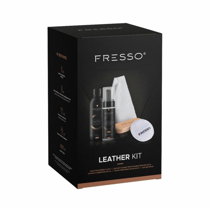FRESSO Leather Kit - zestaw do pielęgnacji tapicerki skórzanej | Sklep online Galonoleje.pl