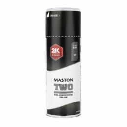 MASTON TWO 2K Jet Black 400ml czarny mat - lakier dwuskładnikowy | Sklep online Galonoleje.pl