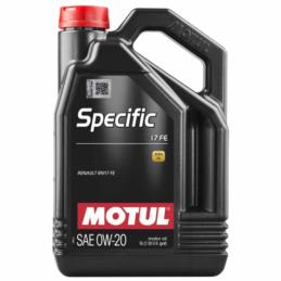MOTUL Specific 17 FE 0W-20 - syntetyczny olej silnikowy 5L | Sklep online Galonoleje.pl