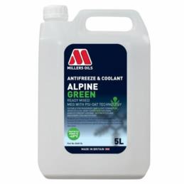 MILLERS Antifreeze Coolant Alpine Green 5L - zielony płyn do chłodnic | Sklep online Galonoleje.pl