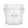FX PROTECT Wash Bucket MINI CLEAR 16L - transparentne wiadro z miarką do mycia auta | Sklep online Galonoleje.pl