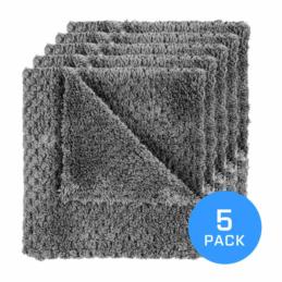 FX PROTECT Steel Grey 350gsm 40x40cm 5-pak - hybrydowa mikrofibra do osuszania i wykańczania | Sklep online Galonoleje.pl