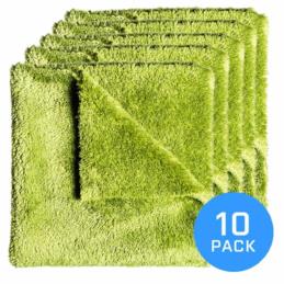 FX PROTECT Grassy Green 550gsm 40x40cm 10 szt. - mikrofibra do polerowania wosku | Sklep online Galonoleje.pl