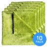 FX PROTECT Grassy Green 550gsm 40x40cm 10 szt. - mikrofibra do polerowania wosku | Sklep online Galonoleje.pl