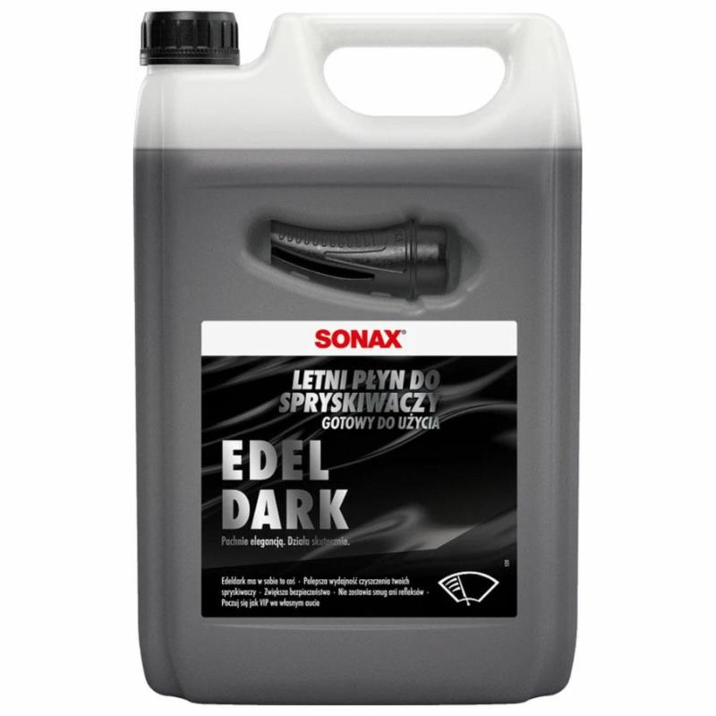 SONAX Płyn letni EDEL Dark 4L - zapachowy letni płyn do spryskiwaczy | Sklep online Galonoleje.pl