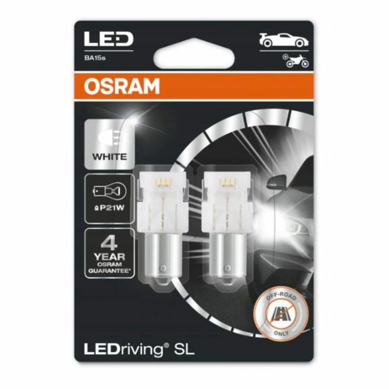 OSRAM LEDriving SL P21W 12V 1.9W 6000K - żarówki LED blister 2 szt. | Sklep online Galonoleje.pl