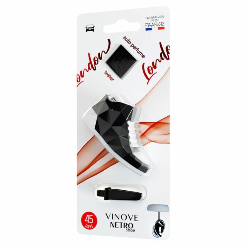 VINOVE NETROshoe London - designerski zapach do auta w kształcie buta | Sklep online Galonoleje.pl