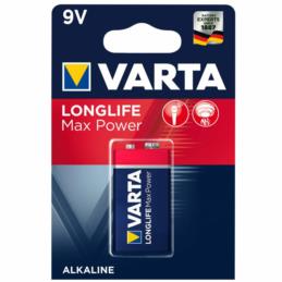 VARTA Bateria alkaliczna 9V 6LR61 Longlife Max Power 1 szt. blister | Sklep online Galonoleje.pl