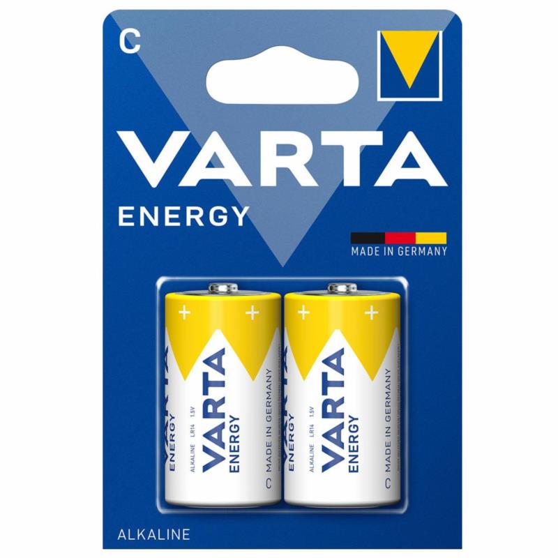 VARTA Bateria alkaliczna LR14 C Energy - blister 2 szt. | Sklep online Galonoleje.pl